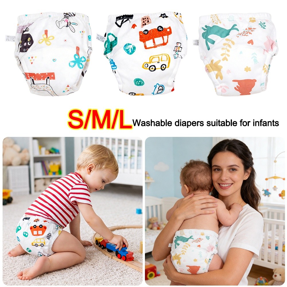 سراويل تدريب قطنية مريحة، قابل - مراجعة Toddler Training Pants Leak Proof وسعره