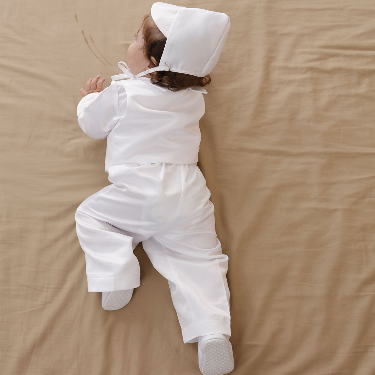 بدلة تعميد للأطفال الأولاد الر - مراجعة Baby Boy Suit Set Baptism وسعره