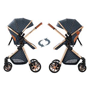 عربة أطفال 2 في 1 خفيفة الوزن  - مراجعة Lightweight Foldable Baby Stroller Compact وسعره