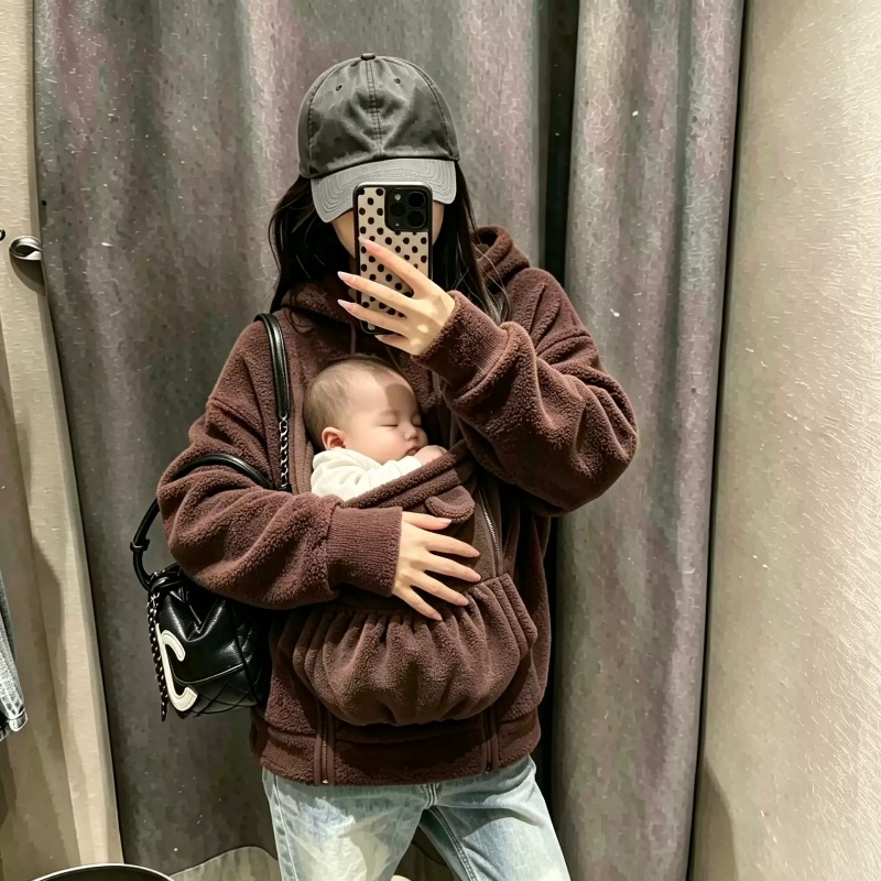 معطف بغطاء رأس من الصوف الدافئ - مراجعة Maternity Wear وسعره