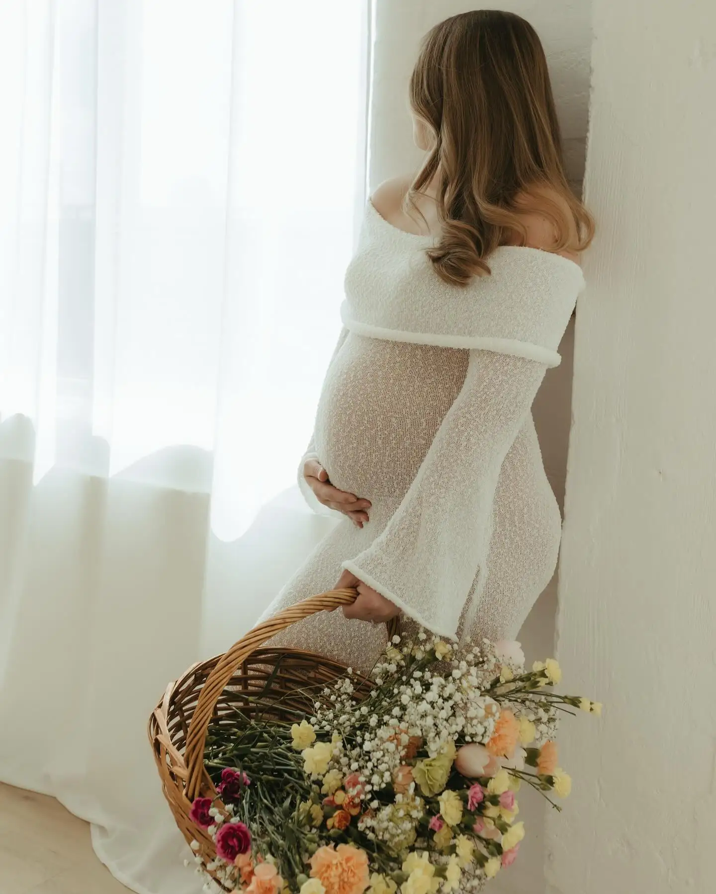 فستان تصوير للأمومة بأكمام طوي - مراجعة Maternity Wear وسعره