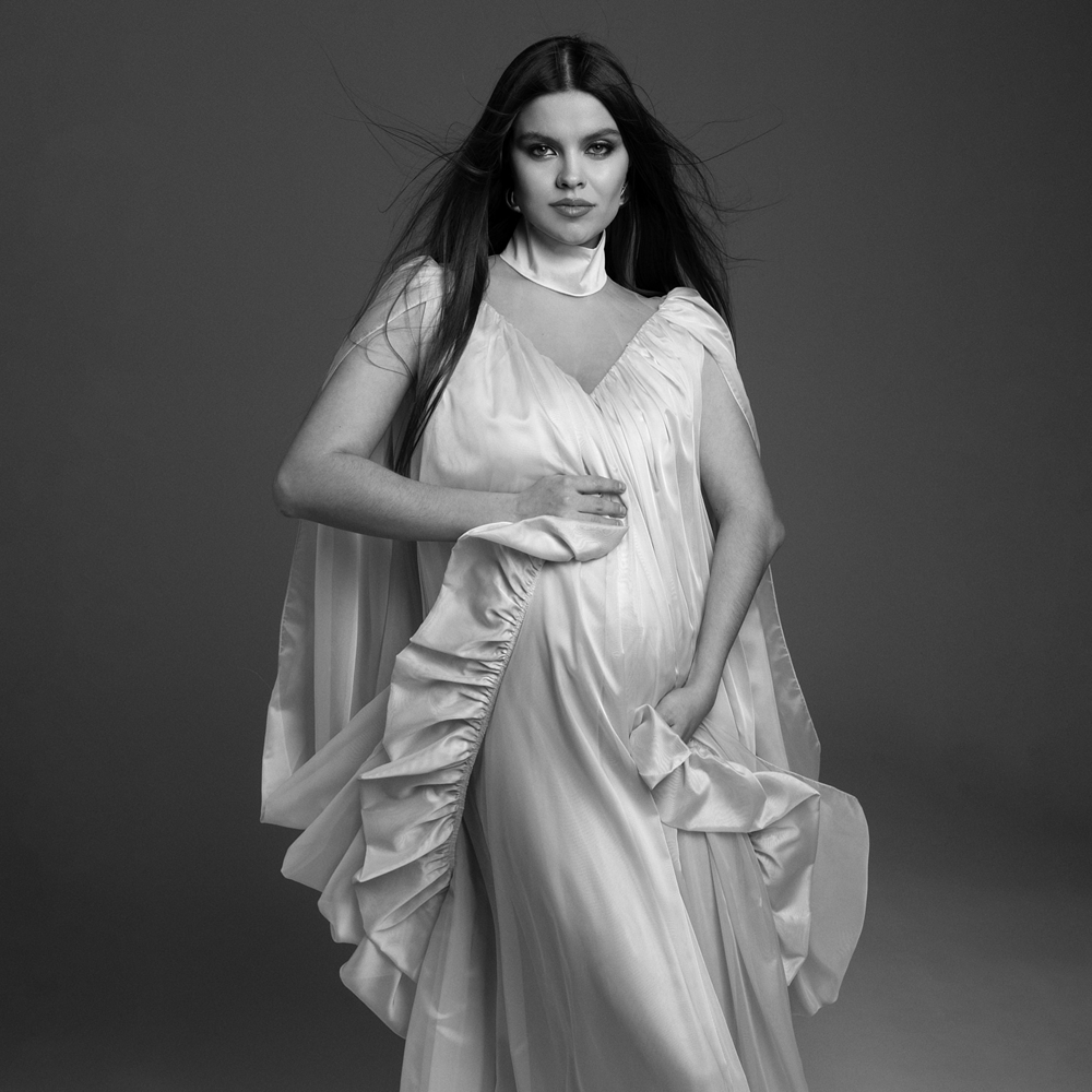فستان تصوير للحوامل برقبة على  - مراجعة Maternity Wear وسعره
