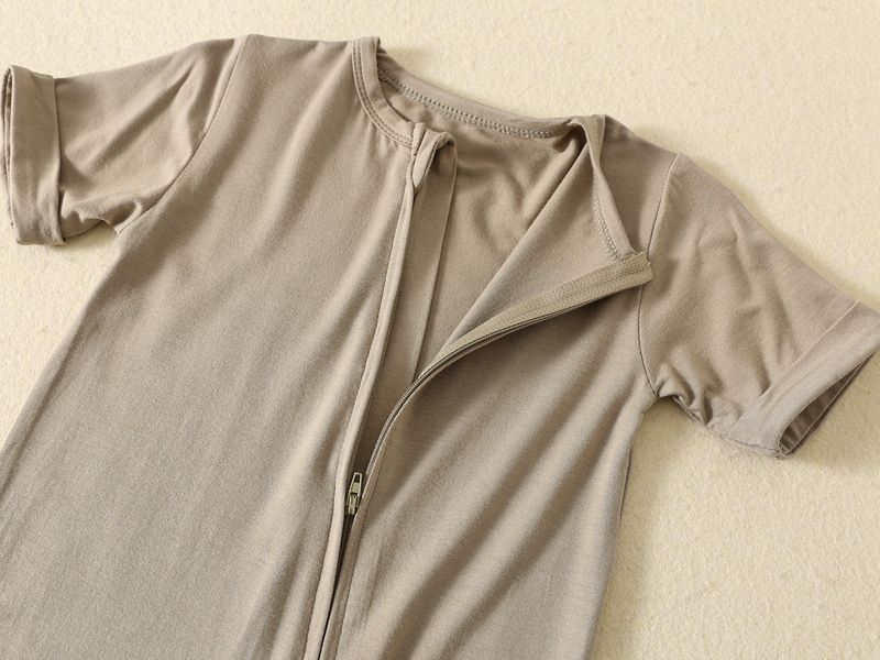 سوميني، بدلة أطفال من ألياف ال - مراجعة Cotton Baby Onesies Zipper وسعره