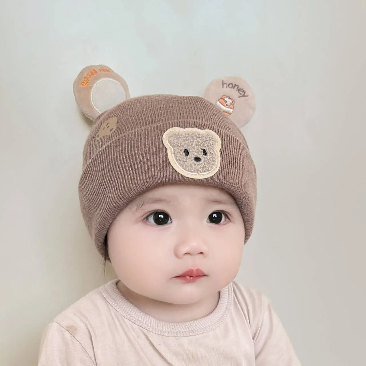 الشتاء الدافئة الطفل قبعة صغير - مراجعة Infant Beanie Hat With Ears وسعره