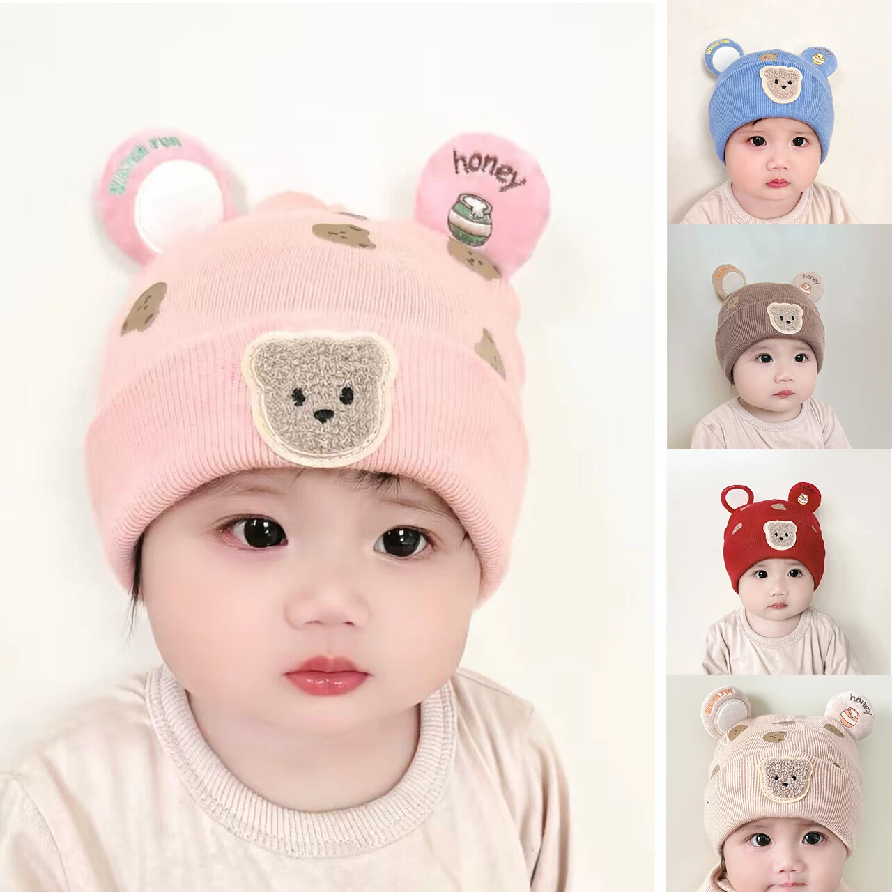 الشتاء الدافئة الطفل قبعة صغير - مراجعة Infant Beanie Hat With Ears وسعره